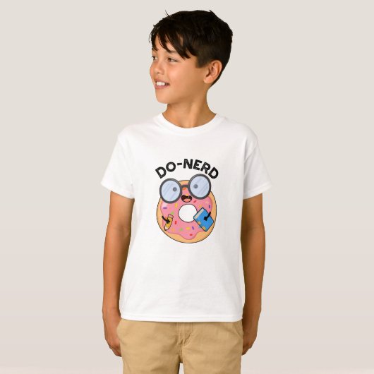 T-shirt Do nerd Funny Nerdy Donut Pun (Devant entier)