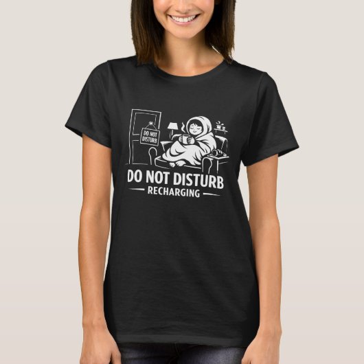 T-shirt Do Not Disturb Introvert Mode (Devant)