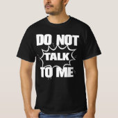 T-shirt DO NOT TALK TO ME Funny Retro Comic Explosion (Devant)