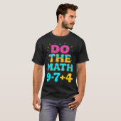 T-shirt Do The Math 67 Meme Funny Six Seven Men Women Teac (Devant entier)