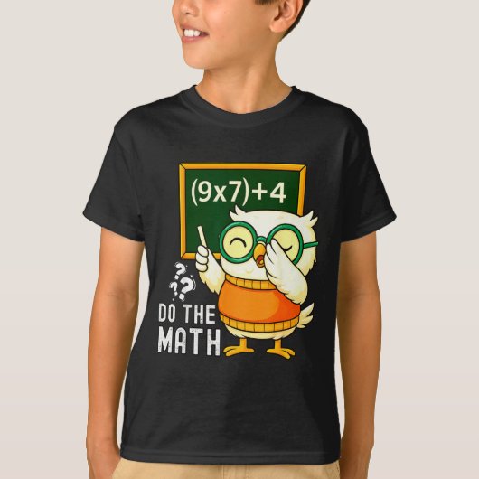 T-shirt Do The Math 67 Meme Funny Six Seven Teacher Studen (Devant)