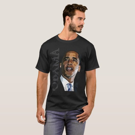 T-shirt d'Obama (Devant entier)