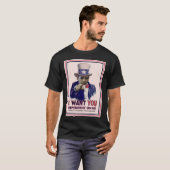 T-shirt d'Obama d'Oncle Sam (Devant entier)