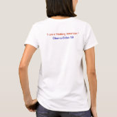 T-shirt d'Obama-Lincoln (Dos)