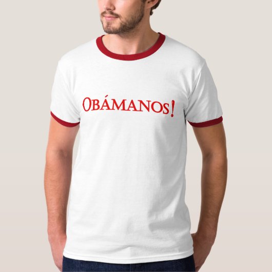 T-shirt d'Obamanos (Devant)
