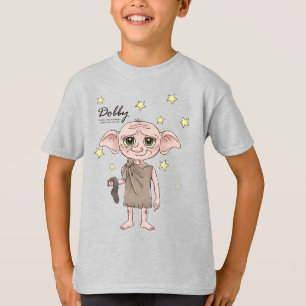 T-shirt Dobby aquarelle personnage artistique