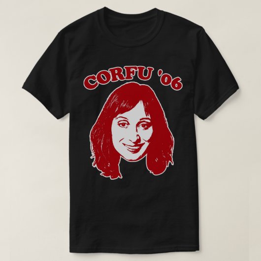 T-shirt Dobby Peep Show Corfou (Design devant)