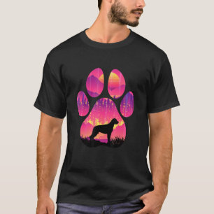 T-shirt Doberdor Paw Maman Papa Chien Femmes Hommes