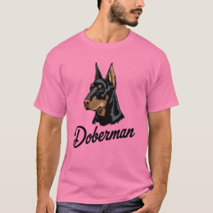 T-shirt Doberman