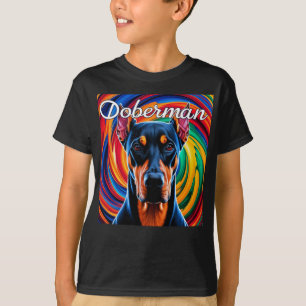 T-shirt Doberman