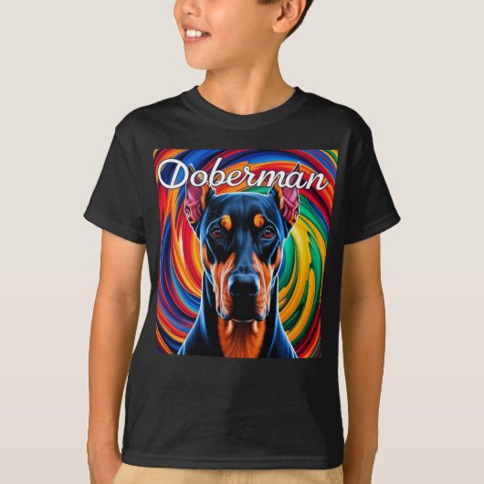 T-shirt Doberman (Devant)