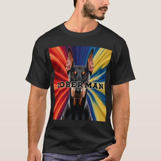 T-shirt Doberman (Devant)