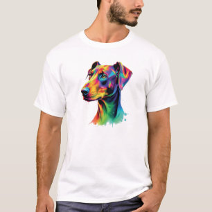 T-shirt Doberman