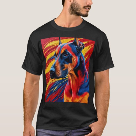 T-shirt Doberman (Devant)
