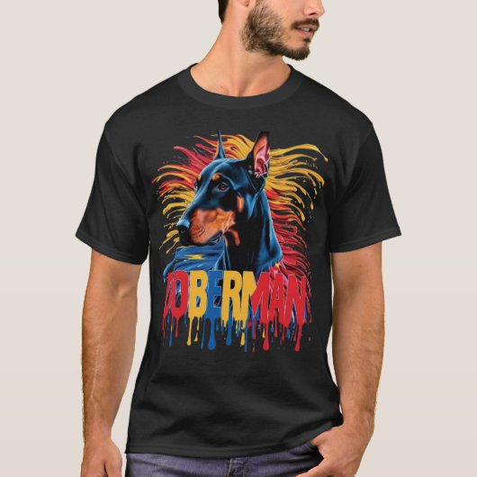T-shirt Doberman (Devant)