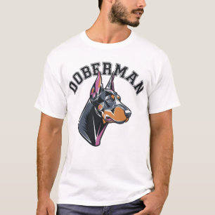 T-shirt Doberman