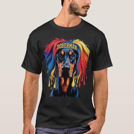 T-shirt Doberman (Devant)