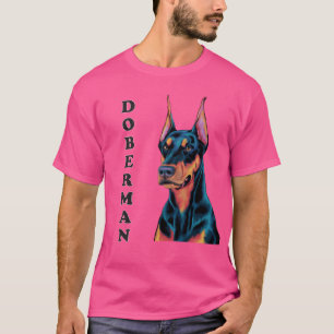 T-shirt Doberman