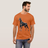 T-shirt Doberman (Devant entier)