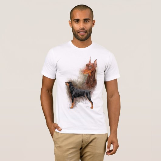 T-shirt Doberman (Devant entier)