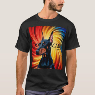 T-shirt Doberman