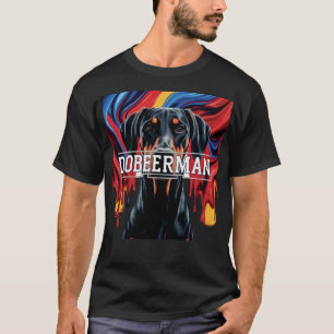 T-shirt Doberman