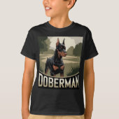 T-shirt Doberman (Devant)