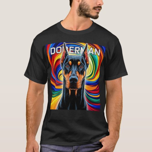 T-shirt Doberman (Devant)