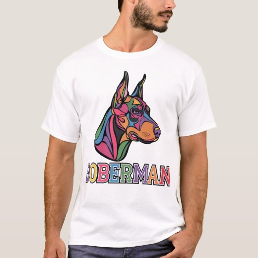 T-shirt Doberman (Devant)