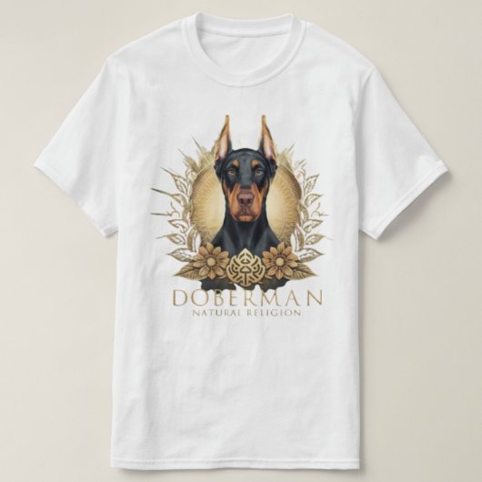 T-shirt Doberman (Design devant)