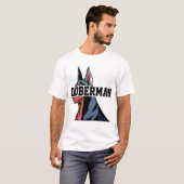 T-shirt Doberman (Devant entier)