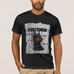 T-shirt Doberman
