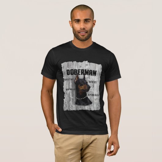 T-shirt Doberman (Devant entier)