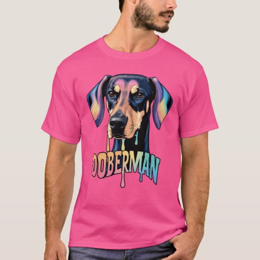 T-shirt Doberman (Devant)