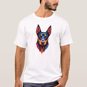 T-shirt Doberman
