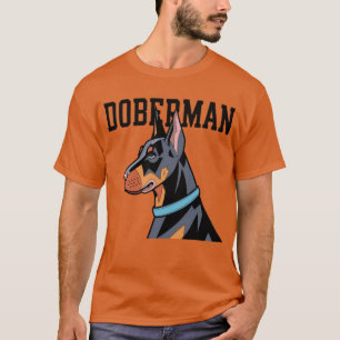 T-shirt Doberman