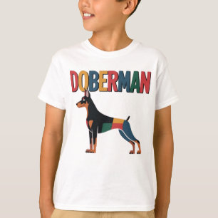 T-shirt Doberman