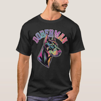 T-shirt Doberman