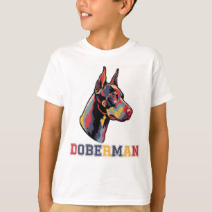 T-shirt Doberman