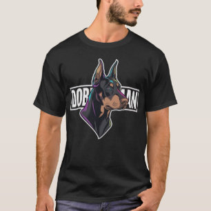 T-shirt Doberman