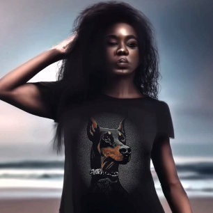 T-shirt Doberman