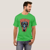 T-shirt Doberman (Devant entier)