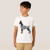 T-shirt Doberman (Devant entier)