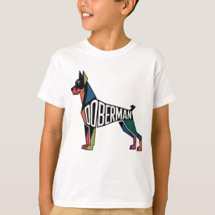 T-shirt Doberman