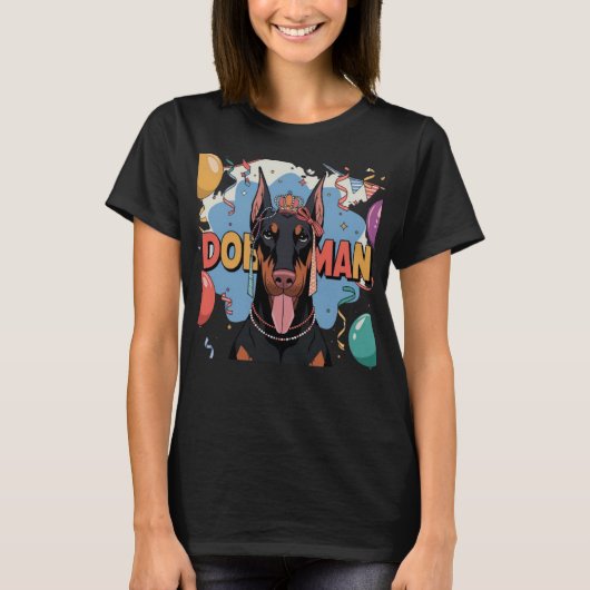 T-shirt Doberman (Devant)