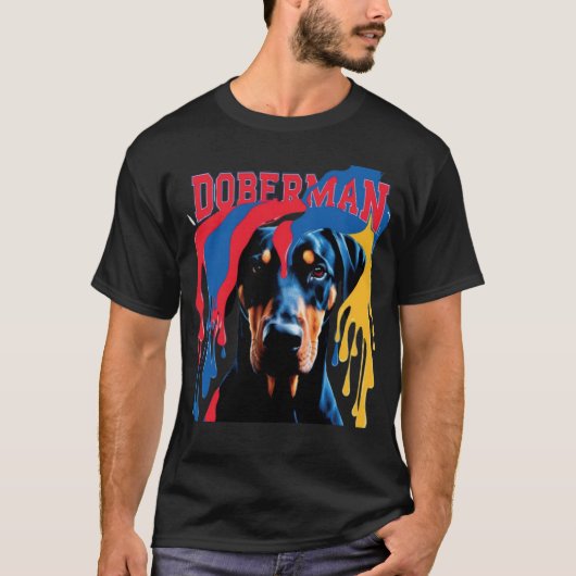 T-shirt Doberman (Devant)