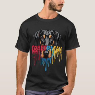 T-shirt Doberman