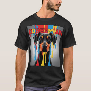 T-shirt Doberman