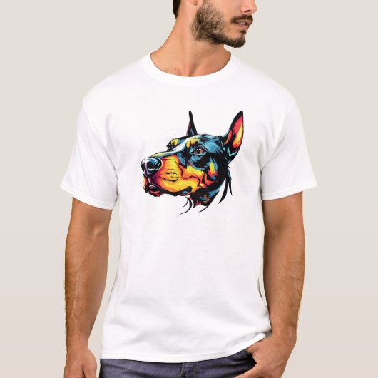 T-shirt Doberman (Devant)
