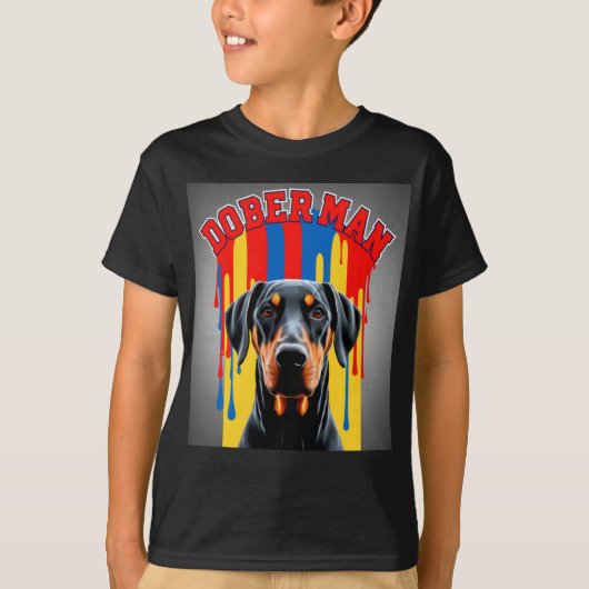 T-shirt Doberman (Devant)